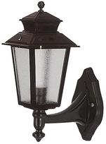 Sieninis lauko šviestuvas Opviq BAP-68211-BSY, 60W, E27, IP65, juodas, 25 cm x 40 cm