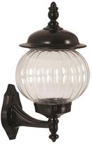 Sieninis lauko šviestuvas Opviq BAP-68187-M4, 60W, E27, IP65, juodas, 26 cm x 42 cm