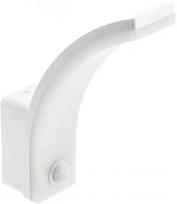 Sieninis lauko šviestuvas GTV Nicea, 20W, LED, IP65, baltas, 6.7 cm x 25.5 cm