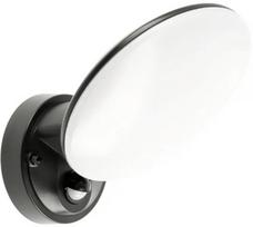 Sieninis lauko šviestuvas GTV Terro, 10W, LED, IP54, juodas, 17.2 cm x 17.7 cm