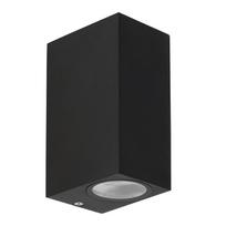 Sieninis lauko šviestuvas Candellux Lighting Nerium, 35W, GU10, IP44, juodas, 9 cm x 15 cm