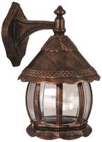 Sieninis lauko šviestuvas Opviq BAP-68184-BKR-M1, 60W, E27, IP65, rudas, 30 cm x 30 cm