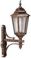 Sieninis lauko šviestuvas Opviq BAP-68188-BKR, 60W, E27, IP65, rudas, 30 cm x 70 cm