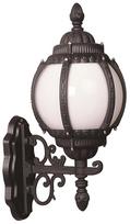Sieninis lauko šviestuvas Opviq BAP-68203-BSY-M1-OP, 60W, E27, IP65, juodas, 29 cm x 47 cm