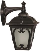 Sieninis lauko šviestuvas Opviq BAP-68181-BSY-M4, 60W, E27, IP65, juodas, 25 cm x 33 cm