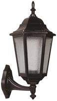 Sieninis lauko šviestuvas Opviq BAP-68188-BSY, 60W, E27, IP65, juodas, 28 cm x 47 cm