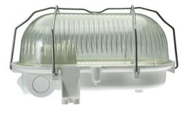 Lubinis lauko šviestuvas Pawbol OWAL60 D.3166P, 60W, E27, IP44, baltas, 17 cm x 12.5 cm