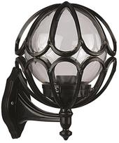 Sieninis lauko šviestuvas Opviq BAP-68081-BSY-M2, 60W, E27, IP65, juodas, 28 cm x 34 cm