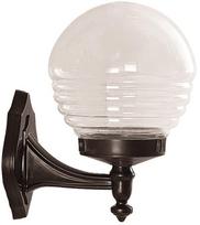 Sieninis lauko šviestuvas Opviq BAP-68175-BSY-M2, 60W, E27, IP65, juodas, 25 cm x 30 cm