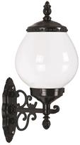 Sieninis lauko šviestuvas Opviq BAP-68194-BSY-OP, 60W, E27, IP65, juodas, 30 cm x 45 cm