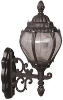 Sieninis lauko šviestuvas Opviq BAP-68202-BSY-M1, 60W, E27, IP65, juodas, 27 cm x 47 cm