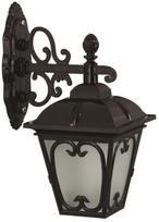 Sieninis lauko šviestuvas Opviq BAP-68181-BSY-M2, 60W, E27, IP65, juodas, 28 cm x 47 cm