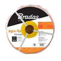 Plokščia vandens žarna Bradas Agro-flat Pe, 4 Bar, 100 m