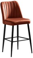 Kėdžių rinkinys Kalune Design Vento 107BCK1148, juoda/vario, 45 cm x 49 cm x 99 cm