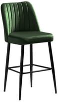 Kėdžių rinkinys Kalune Design Vento 107BCK1154, juoda/žalia, 45 cm x 49 cm x 99 cm
