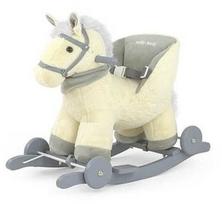 supamas arkliukas - Milly Mally Rocking Horse Polly Beige - 1 nuotrauka