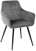 Valgomojo kėdė Homla Etienne Basic 847320, matinė, pilka, 56 cm x 61 cm x 86 cm