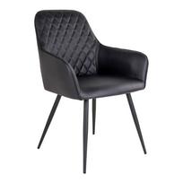 harbo kede - Valgomojo kėdė House Nordic Harbo, matinė, juoda, 65 cm x 57 cm x 87 cm - 1 nuotrauka