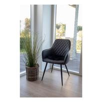harbo kede - Valgomojo kėdė House Nordic Harbo, matinė, juoda, 65 cm x 57 cm x 87 cm - 9 nuotrauka