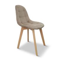 Valgomojo kėdė Domoletti Emre, ivory beige, 85 cm x 47 cm x 54 cm