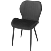 Valgomojo kėdė Springos HF0029, juoda, 60 cm x 50 cm x 83 cm