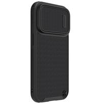 telefono objektyvas - Nillkin Textured Case S Apple iPhone 14 Pro juodas - 3 nuotrauka