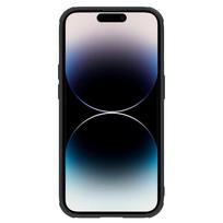 telefono objektyvas - Nillkin Textured Case S Apple iPhone 14 Pro juodas - 4 nuotrauka