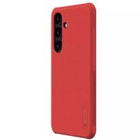 telefono deklas s24 - Nillkin "Super Frosted PRO Back Cover Galaxy S24" Red - 2 nuotrauka