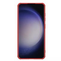 telefono deklas s24 - Nillkin "Super Frosted PRO Back Cover Galaxy S24" Red - 3 nuotrauka