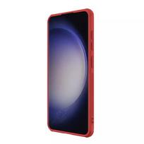 telefono deklas s24 - Nillkin "Super Frosted PRO Back Cover Galaxy S24" Red - 5 nuotrauka