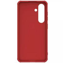 telefono deklas s24 - Nillkin "Super Frosted PRO Back Cover Galaxy S24" Red - 6 nuotrauka