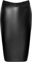 apatinis sijonas - Noir Skirt Lace M seksualus sijonas - 4 nuotrauka
