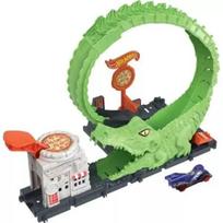 hot wheels garazas - Mattel Hot Wheels Gator Loop Attack HKX39 - 2 nuotrauka