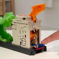 hot wheels garazas - Mattel Hot Wheels Gator Loop Attack HKX39 - 4 nuotrauka