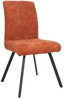 Valgomojo kėdė Home4you Agata, matinė, oranžinė, 59 cm x 48 cm x 91 cm