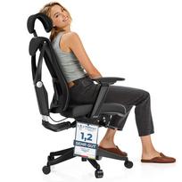 Darbo kėdė Desktronic SitPro, 71.5 x 67 x 109.5 - 133 cm, juoda