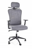 Darbo kėdė Q-080M, 50 x 67 x 115 - 125 cm, pilka