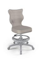 Vaikiška darbo kėdė Petit Monolith 03, 64 x 64 x 102.5 cm, pilka