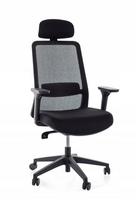 Darbo kėdė Q-718H, 50 x 62 x 117 - 127 cm, juoda