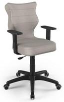 Vaikiška darbo kėdė Duo MT03 Size 6, 40 x 42.5 x 89.5 - 102.5 cm, juoda/šviesiai pilka