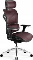 Darbo kėdė Diablo Chairs V-Commander, 68 x 68 x 126 - 137 cm, bordo/juoda