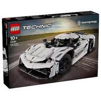 koenigsegg - LEGO Technic Hiperautomobilis Koenigsegg Jesko Absolut White 42184 - 3 nuotrauka