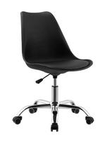 Darbo kėdė Domoletti DR-N18-1012, 55 x 49 x 82 - 95 cm, juoda