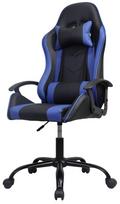 office chair - Darbo kėdė Happygame 6911, 59 x 47 x 116 - 126 cm, mėlyna/juoda - 1 nuotrauka