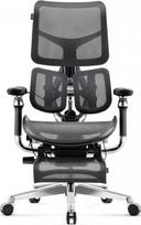 Darbo kėdė Diablo Chairs Brave, 70 x 70 x 129 - 151 cm, juoda