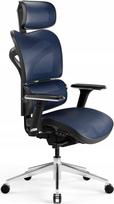 Darbo kėdė Diablo Chairs V-Commander, 68 x 68 x 126 - 137 cm, juoda/mėlyna