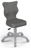 Vaikiška darbo kėdė Petit MT33 Size 3, 33 x 30 x 71.5 - 77.5 cm, pilka/tamsiai pilka