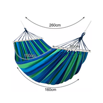 gardlov - Hamakas Gardlov 21078, mėlynas/baltas/žalias, 180 cm - 1 nuotrauka