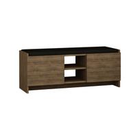 Kalune Design Batų spintelė Zulla, tamsaus ąžuolo (Dark Oak)