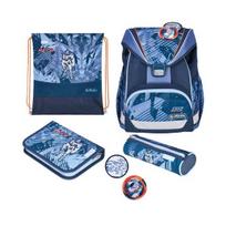 herlitz ultralight - Herlitz UltraLight Plus TechMech Mokyklinis krepšys, Mėlyna/Oranžinė (Blue/Orange) - 2 nuotrauka